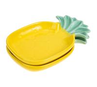 KAILIKETIY 2pcs Assiette à Sauce Soja en Céramique Légère, Multi-usages et Facile à Transporter, pour Hôtels et Boutiques Alimentaires