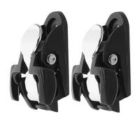 KAILIKETIY 2pcs Boucles de Patins à roulettes Universelles en Plastique et Acier Inoxydable, Fixation Légère pour Réparation de Boucles de Patin à Roues Alignées