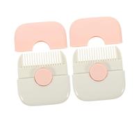 KAILIKETIY 2pièces Peignes De Coupe Frange Pour Outil De Coiffure Peigne à Tonte Sécurisé Pour Couper Et Éclaircir Les Cheveux Des Couleur