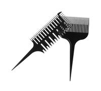 KAILIKETIY 2pièces Set De Peignes Professionnels Pour Coiffure Peigne à Queue Rat Pour Sectionner Teindre Et Styliser Les Cheveux Outils De Salon Pour Coiffeurs Et Styliste