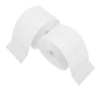 KAILIKETIY 2rouleaux Lot Serviettes Jetables pour Ongles Lingettes Non Pelucheuses Absorbantes pour Dissolvant de Gel et Démaquillant Soin Doux pour Manucure à Domicile et Voyage