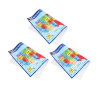 KAILIKETIY 3 Pièces Affiche Murale Usa Lot de Posters Laminés Éducatifs pour Garçon Fille et Adultes Carte des États Résistante à Eau pour Décoration de Chambre et Salle de Classe