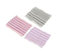 KAILIKETIY 3pièces Bandeaux Maille Élastiques Pour Et Soins Du Visage Accessoires De Beauté Pour Maintenir Les Cheveux Place Lors Du Maquillage Et Lavage Visage