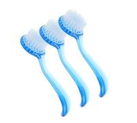 KAILIKETIY 3pièces Brosse De Nettoyage Visage Brosse Exfoliante Douce Pour Élimination Du Maquillage Et Nettoyage Profondeur Applicateur De Massage Pour Hommes Et Femmes Et Corne De Bœuf