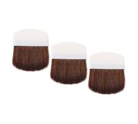 KAILIKETIY 3pièces Lot De Pinceaux Maquillage Mini Pour Blush Et Fond De Teint Liquide Pinceaux Cosmétiques Voyage