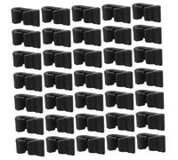 KAILIKETIY 40pièces Loquets pour Enclos à Lapins Fermoirs pour Cages Fil de Clés de Portail pour Animaux Pinces de Verrouillage Robustes pour Clôtures