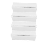KAILIKETIY 4pièces Support De Bureau Mobile pour Écran De Séparation Pince Pratique pour Bureau École Et Examen Installation Facile Design Élégant Et Moderne Base De Partition Adaptable