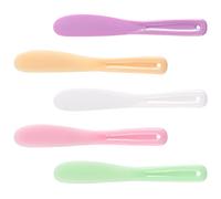 KAILIKETIY 5 Pièces Plaque De Masque Tige Cosmétique Pour Visage Outil De Beauté Lot De Plaques De Mélange Pour Masques Faciaux Surface Uniforme