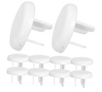 KAILIKETIY 50pièces Caches Prises Électriques Sécurisés Pour Garçon Fille De Prises Pour Sécuriser La Maison Pour Des Bébés Les Risques Électriques