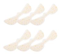 KAILIKETIY 6 Feuilles Autocollants de Taches de Rousseur Pailletées Imperméables Patch de Rousseur Temporaire pour Fête Facile à Appliquer et Confortable pour Types