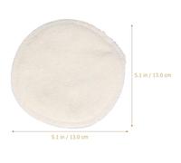 KAILIKETIY 6 Pièces Lot De Coussinets Allaitement Anti-éclaboussures Lavables Tissu Bamboo Pour Soutien- Poitrine