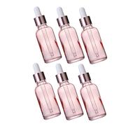 KAILIKETIY 6pièces Lot De Flacons Compte-gouttes Vides Verre Pour Huiles Essentielles Et Cosmétiques Liquides