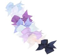 KAILIKETIY 8pcs Nœuds pour Chiens Moyens et Grands en Polyester Accessoires pour Chien Mignons et Pratiques Arcs de Toilettage Rapides pour Améliorer Le Style