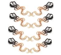 KAILIKETIY 8pièces Tresses Au Crochet Style Dreadlocks à Trois Brins Extensions De Cheveux Pour Femmes Fibres Synthétiques Pour Coiffure Quotidienne Fête