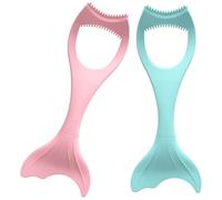 KAILIKETIY Applicateur de mascara en silicone 2Pcs avec protection légère pour maquillage des yeux - Accessoire multifonctionnel pour filles