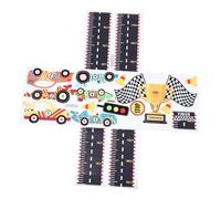 KAILIKETIY Autocollants Muraux Mesure De Croissance Pour Garçon Fille Règle De Hauteur Amovible Vinyle Décoration De Chambre Garçon Fille Stickers Car Racing Suivi De Croissance Pratique
