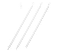 KAILIKETIY Baguette de Store Verticale Détachable en PP Blanc avec Crochets Robuste et Pratique Accessoire pour Rideaux et Stores en Bureau ou Entreprise Lot de 1