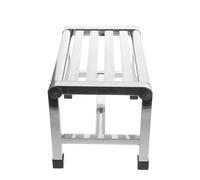 KAILIKETIY Banc Bain en Acier Inoxydable, Siège Antidérapant Stable, Facile à Nettoyer, pour Salle de Bain et Baignoire, Seniors et Garçon et Filles