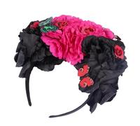 KAILIKETIY Bandeau Halloween Couronne De Fleurs Naturelles Pour Mariage Et Festival Accessoire Cheveux Femme