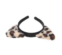 KAILIKETIY Bandeau Oreilles Chat Léopard pour Cheveux Accessoire de Coiffure Couvre-chef Décoratif pour Femmes et Fille