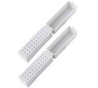 KAILIKETIY Boîte De Rangement Pour Ponceuse À À 30 Compartiments Organiseur Pour Mèches De Manucure Présentoir Pour Outils De Polissage Rangement