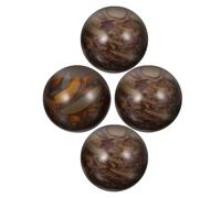 KAILIKETIY Boules de Massage Chinoises et Relaxation Lot de 4 25mm en Pierre pour Exercices Main Finition et Design Délicat pour Seniors