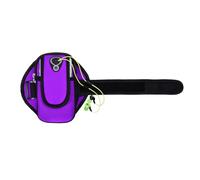 KAILIKETIY Brassard de Sport Multifonction en Néoprène Respirant Trou pour Écouteurs pour Téléphone Portable de Moins de 6 Pouces, Clés et Appareils Photo, pour Exercices et Randonnée