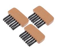 KAILIKETIY Brosse D'arbitre à Manche en Bois pour Home Plate 3 Pièces | Nettoyage des Plaques de Softball et Baseball, Lot de 3, Usage pour Équipes et Passionnés de Sport