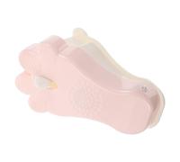KAILIKETIY Brosse De Nettoyage Brosse à Exfolier Pour Entre Orteils Outil De Pour Seniors Et Personnes à Mobilité Réduite Couleur Rose