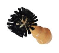 KAILIKETIY Brosse de Nettoyage pour Machine à Expresso Poils en Nylon et Manche en Bois, Nettoyage Doux et Compact pour Porte-filtre et Ustensiles de 58 Cm