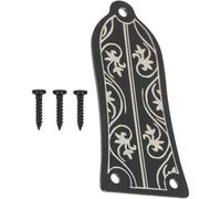 KAILIKETIY Cache-tiges de Réglage en Fer Noir pour Guitare, Pièce de Remplacement Améliorant le Son Vis, Accessoire pour Réparer et Protéger L'instrument