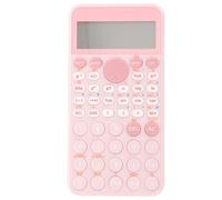 KAILIKETIY Calculatrice Scientifique Rose Fonction Synchronisation Pédagogique Écran Grand Format et 12 Chiffres pour Concours Mathématiques et Usage à Domicile