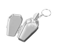 KAILIKETIY Cendrier De Poche en Métal Porte-clés De Cercueil Compact Décoratif pour Fumeurs Voyages Cendrier Portable