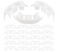 KAILIKETIY Clips de Pliage pour Tiges de Tomates 100 Unités en Plastique pour Ajuster la Croissance des Plants Serrage ou Potager