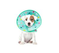 KAILIKETIY Collier Élisabéthain pour Chien en Filber Léger, Forme Cône Ergonomique pour Cicatrisation et Protection Post-opératoire du Chiot