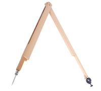 KAILIKETIY Compas Pédagogique en Bois Léger et Facile à Utiliser pour L'enseignement des Mathématiques Illustrations Techniques en Classe
