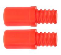 KAILIKETIY Connecteur Embout Fileté en Plastique 2 Pièces pour Manche de Balai, Durabilité Renforcée et Diamètre Polyvalent, pour Usage à Domicile Bureau