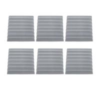 KAILIKETIY Coussin Insonorisant en Polyuréthane 6pcs pour Murs Intérieurs, Panneau Acoustique Absorbant le Bruit et Réduisant les Échos, pour Studios D'enregistrement