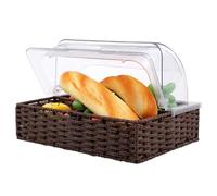 KAILIKETIY Couvercle de Gâteau en Plastique Acrylique, Vitrine à Desserts Odorante et Spacieuse, pour Exposer Cakes et Snacks en Toute Protection