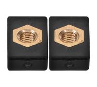 KAILIKETIY Écrou de Rail de Glissière pour Kayak et Canoë, Lot de 2, Noir