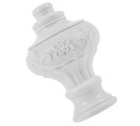 KAILIKETIY Embout de Tringle à Rideaux Finial Style Romain Décoration Créative et Facile à Installer Embouts pour Barre Rideaux Robustes et Élégants pour Maison et Bureau