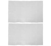 KAILIKETIY Ensemble 2pcs Outils de Poterie en Toile de Jute Lin Blanc, Résistant à L'usure, Aide Professionnelle pour Modelage Argile, Usage Familial et Éducatif