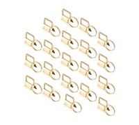 KAILIKETIY Ensemble de 40 Pinces à Bijoux en Fer Doré pour Porte-clés et Bracelets, Protection la Rouille, pour Projets de Bricolage et Loisirs Créatifs