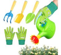 KAILIKETIY Ensemble D'outils de Jardinage à Main Petit Râteau et Pelle en PP et Fer, Contrôle Précis pour Jardinage et Plantation en Extérieur