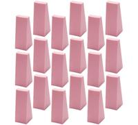 KAILIKETIY Éponge Dégradée pour Ongles en Mousse Rose, 3 Paquet de 24 Pièces, Outil Créatif pour Manucure, pour Décoration et Application Autour des Yeux Nez