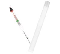KAILIKETIY Hydromètre de Salinité Précis pour Aquarium en Plastique et Verre, Léger, pour Laboratoire d'eau et Aquarium Marin, Kit de Test Professionnel et Personnel