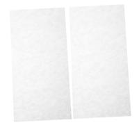 KAILIKETIY Incrustations en Nacre Blanche pour Guitare et Basse, 2 Pièces, Facile à Installer, pour Réparation et Décoration des Manches