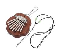 KAILIKETIY Kalimba Miniature à Pouce en Bois et Acier Inoxydable, Instrument Léger Pentagramme pour Débutants et Garçon et Filles, Petit Piano à Doigts Portable Musique