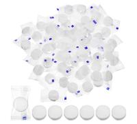 KAILIKETIY Lot de 100 Comprimés de Serviettes Compressées en Coton, Mini Taille Portable, Serviettes Jetables Douces pour Visage, Voyage, Sport et Activités de Plein Air