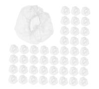 KAILIKETIY Lot de 1000 Cache-oreilles Jetables Imperméables en Plastique Doux, Protège-oreilles Léger et Confortable, pour Coloration Capillaire en Espaces Publics ou Extérieurs